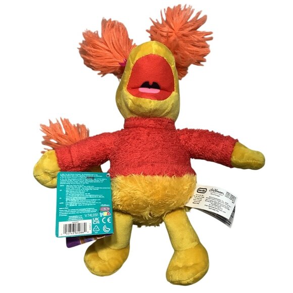 Little Tikes Fraggle Rock Back To The Rock Red Plush Jim Henson Company 10" - Picture 6 of 8
